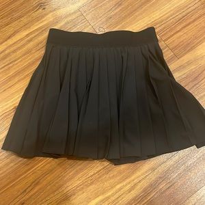Black skater skirt with built in shorts